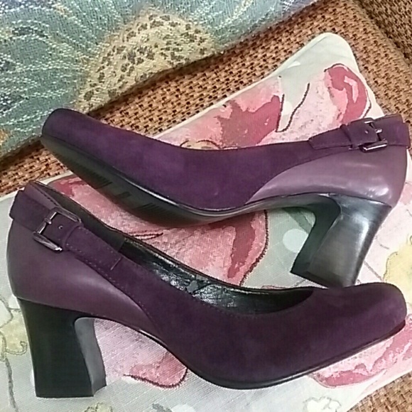 B. MARKOWSKY PURPLE SUEDE - Picture 5 of 7